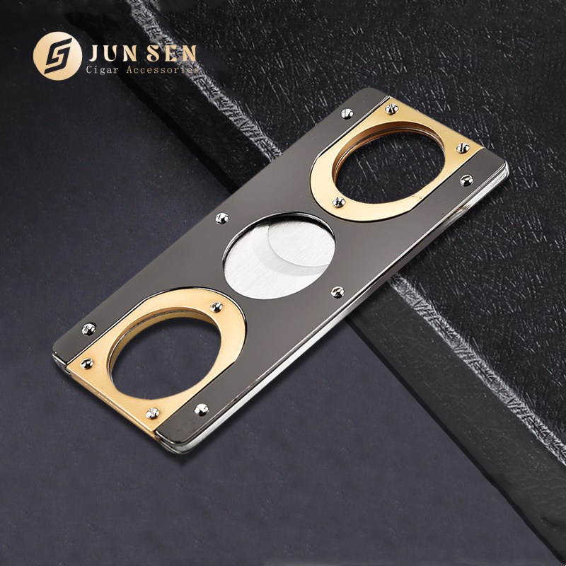 Modern Square Cigar Cutter - Designed for the Perfect Cut
