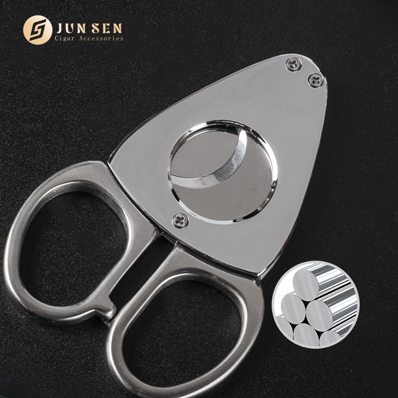 Portable Sharp Pocket Cigar Scissors for Daily Use