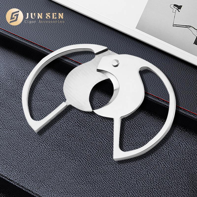 High Quality Round Cigar Scissors with Dual Sharp Blades