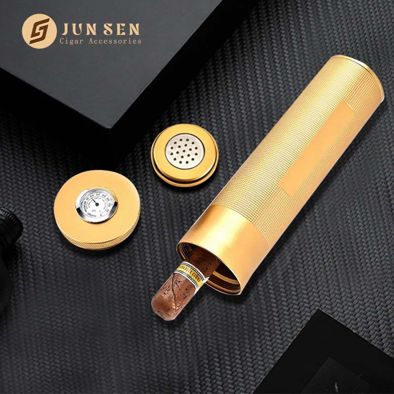 Outdoor Cigar Tube with Compass – For Travel & Survival Kits