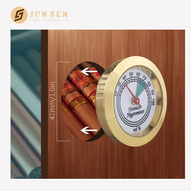 Wholesale Mini Precision Cigar Hygrometer for Cigar Humidors