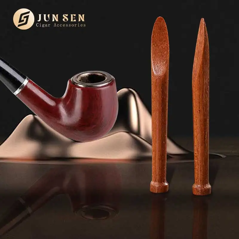 Custom logo Wooden Pipe Scraper and Cleaning Rod Set