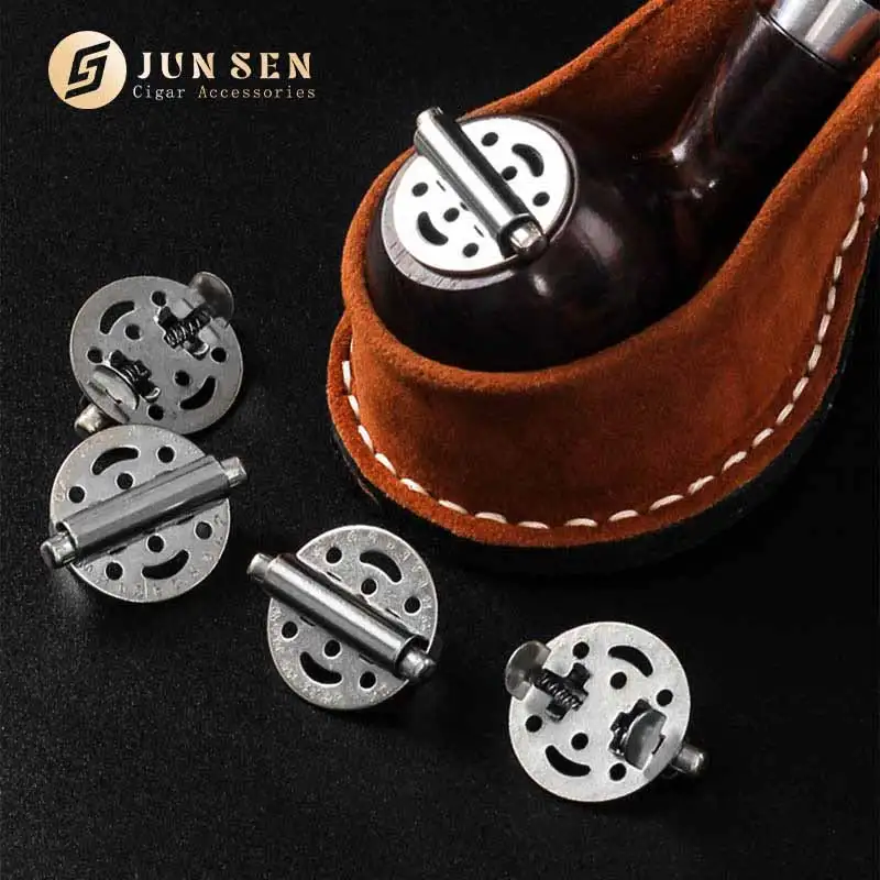 Stainless Steel Windproof Lid Smoke Cover for Smoking Pipes